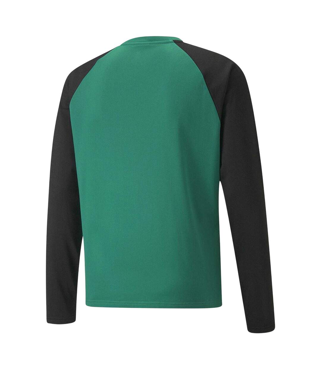 Mens Teamliga Long-sleeved T-shirt Green Black Puma-2