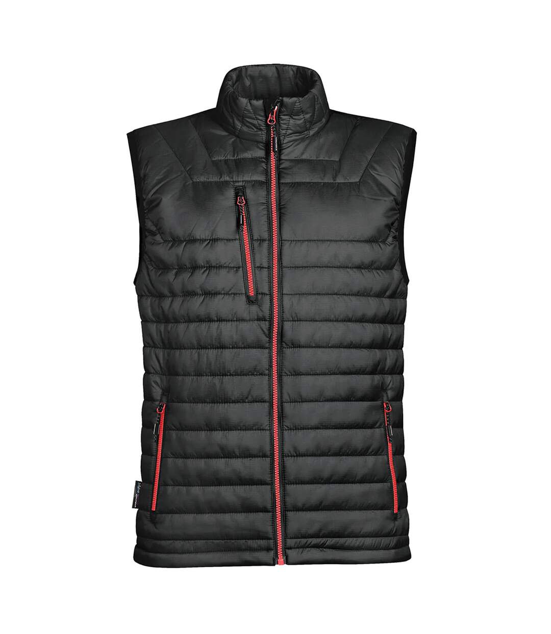 Mens Gravity Thermal Body Warmer Black True Red Stormtech-1