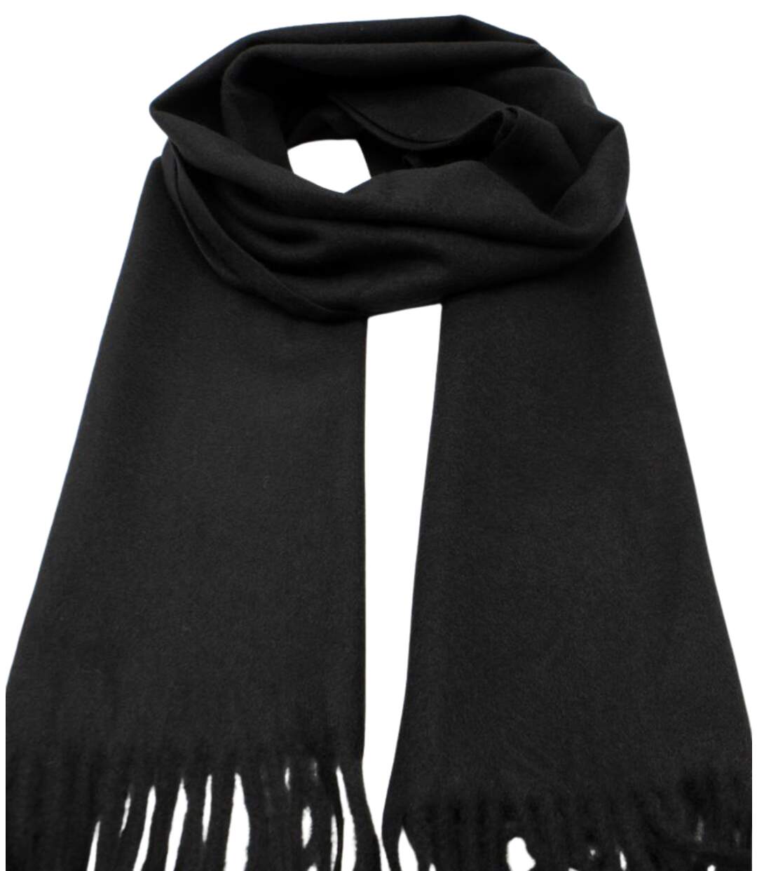 Echarpe élégante en Tissu Doux gris foncé pour Homme - Accessoire de Mode Automne-Hiver-2