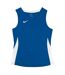 Maillot Sans Manches Motif/style Swoosh Team Femme Bleu Blanc Nike-1