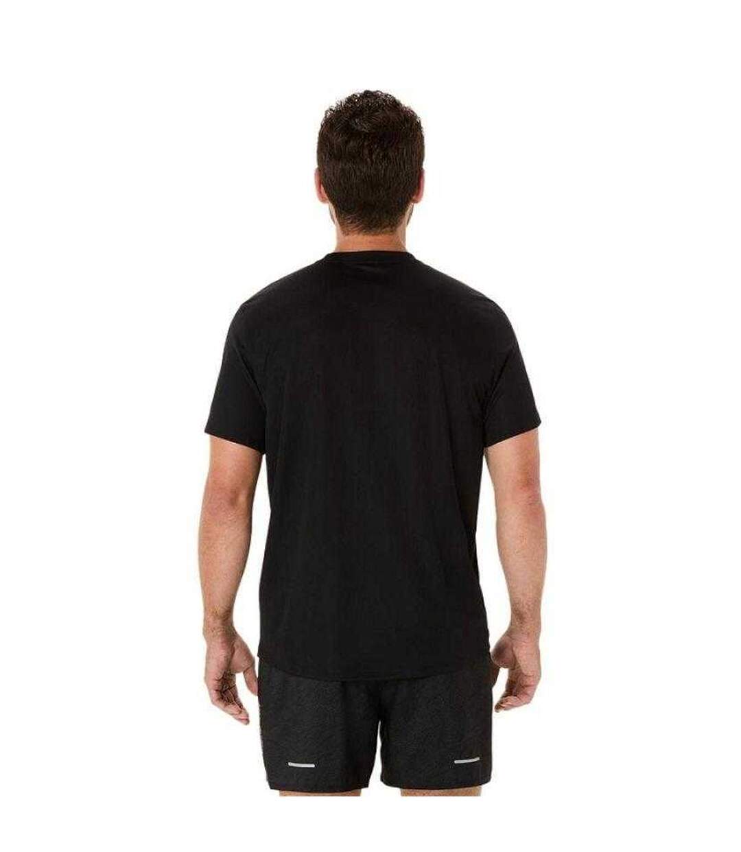 T-shirt Motif/style Logo Fujitrail Homme Noir Asics-3