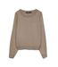 Pull marron femme vero moda happyglitter batwing-1