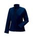 Jerzees Colours Ladies Water Resistant & Windproof Soft Shell Jacket (French Navy)
