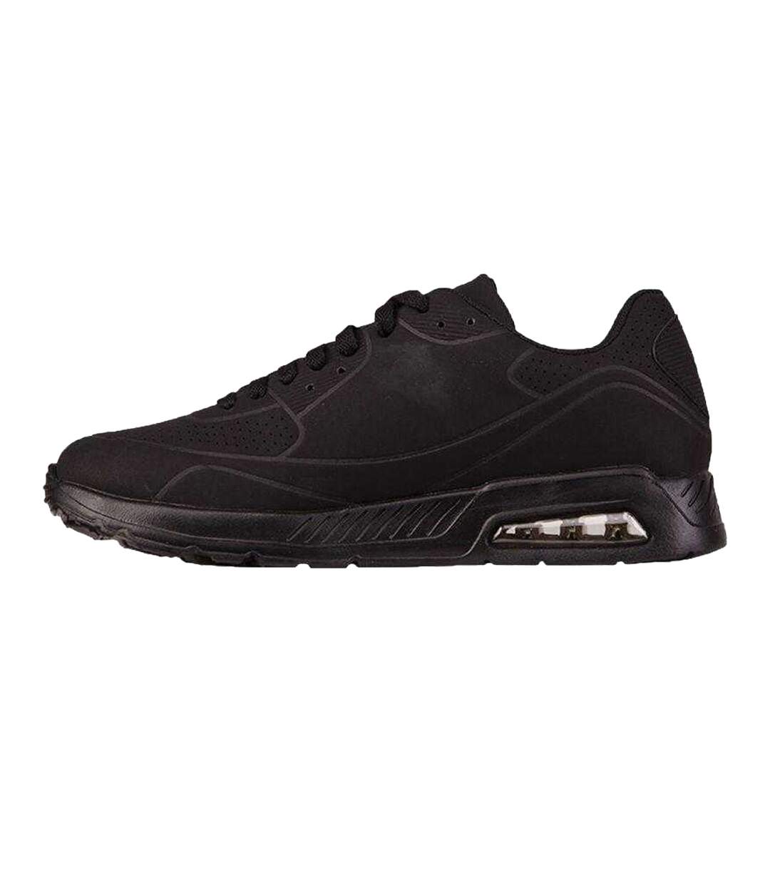 Baskets Motif/style En Relief Harlem Homme Noir Kappa-4