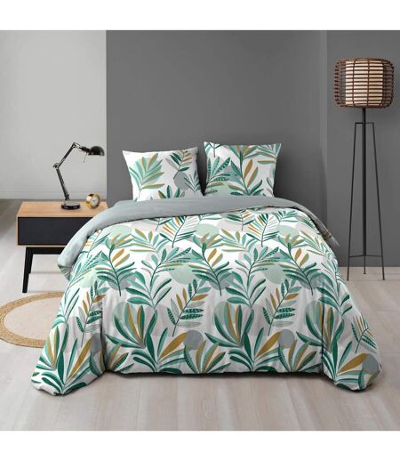 Parure de Lit 3 Pièces Louna 240x220cm Vert