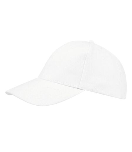 Casquette de baseball buffalo unisexe blanc SOLS