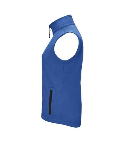 SOLS Womens/Ladies Race Softshell Vest (Royal Blue)
