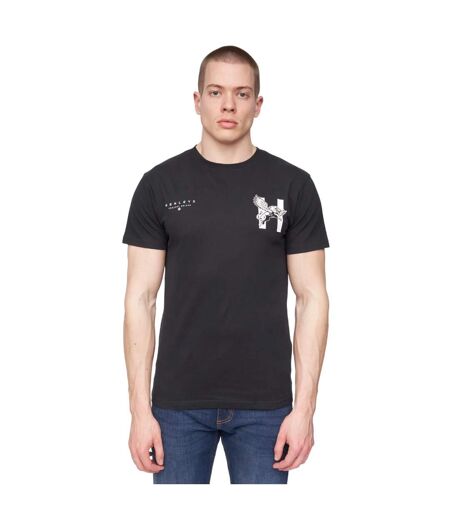 Mens kilhen t-shirt black Henleys