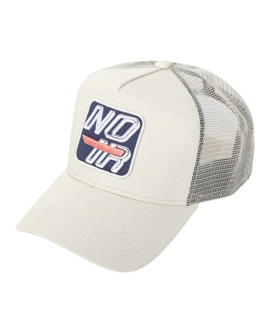 Unisex Adult Box Trucker Cap Off White Societe Noir-1