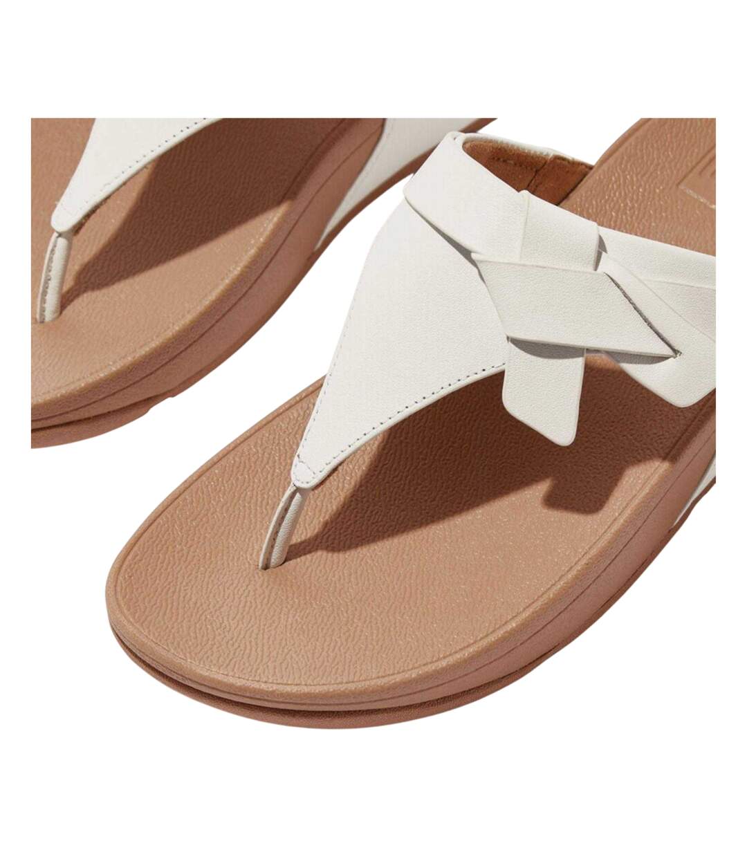 Sandales Motif/style À Nœud Lulu Femme Blanc Fit Flop-4