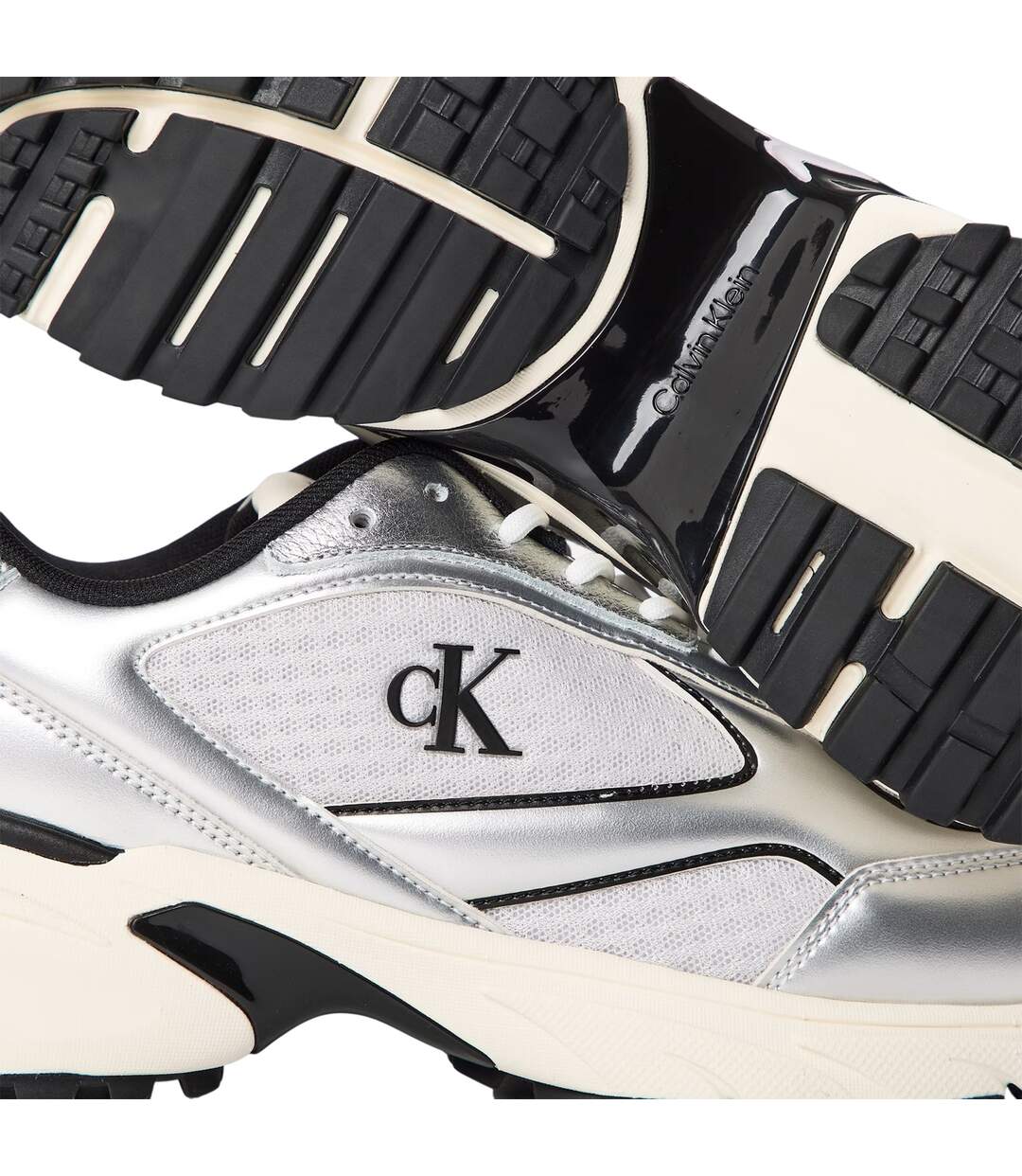 Chaussures De Randonnée Homme Blanc Calvin Klein-4