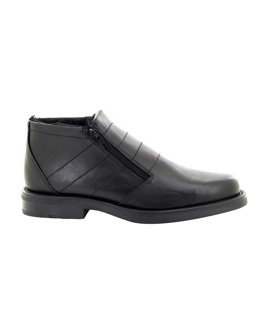 Bottines à doublure thermique homme noir Roamers-2