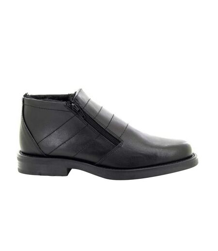 Bottines à doublure thermique homme noir Roamers