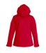 Veste Softshell Skeleton Femme Rouge Printer-2