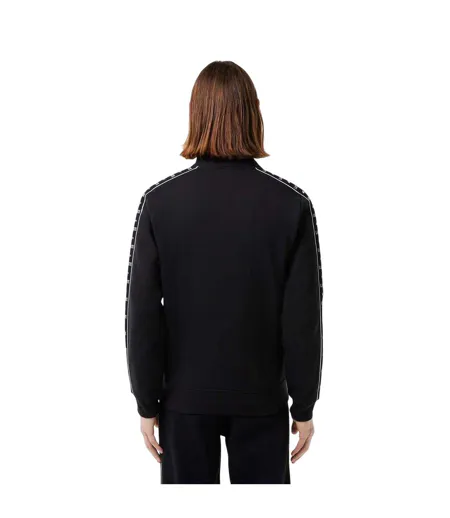 Sweat Motif/style À Rayures Homme Noir Lacoste