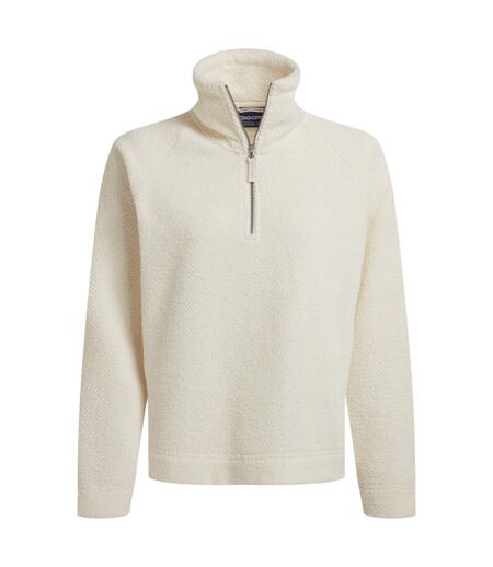 Womens/ladies Raya Half Zip Fleece Top Sea Salt Craghoppers