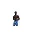 Mens Piranha Swim Shorts Blue Boss-1