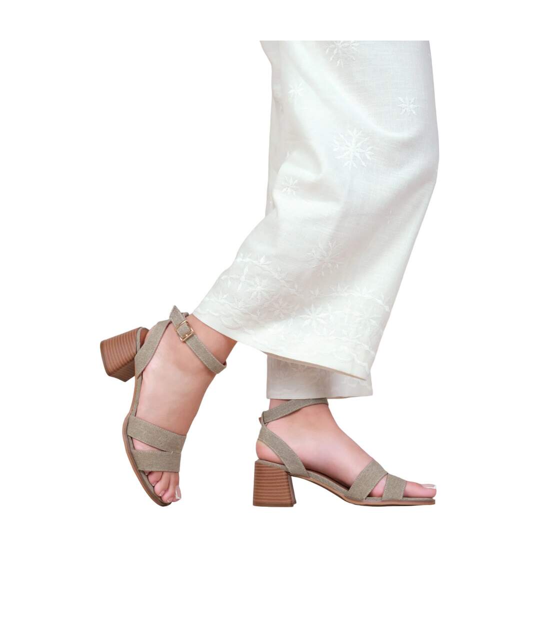 Talons hauts mona femme beige Where´s That From-2