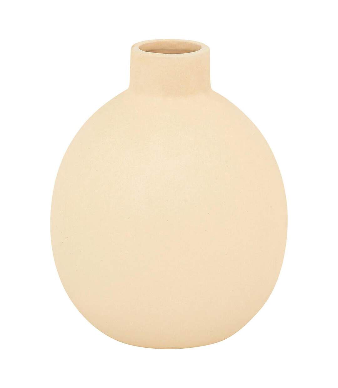 Vase en Dolomite Rily 18cm Beige-1