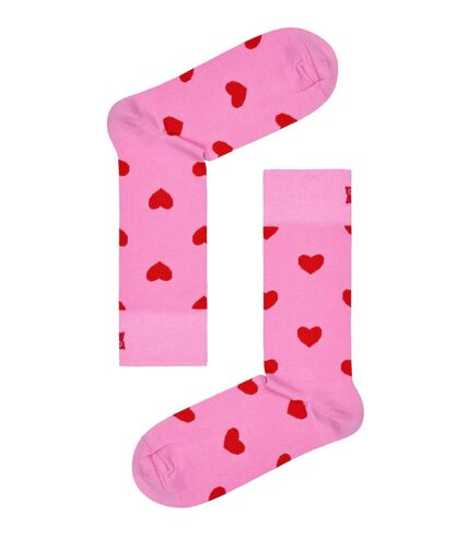 Happy Socks - Unisex Novelty Heart Design Socks