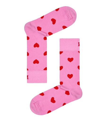 Happy Socks - Unisex Novelty Heart Design Socks