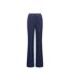 Womens/ladies Meera Flared Trousers Blue French Connection-2