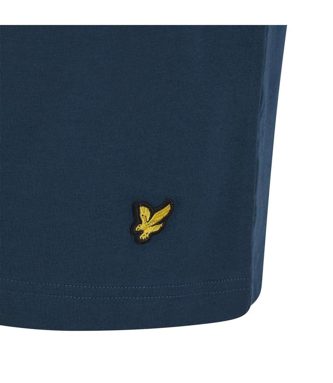 Mens Idris Crew Neck Short-sleeved Loungewear Set Dark Denim Lyle & Scott-3