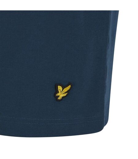 Mens Idris Crew Neck Short-sleeved Loungewear Set Dark Denim Lyle & Scott