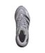 Womens/ladies Lightblaze Leather Lace Up Trainers Grey Plum Adidas-4