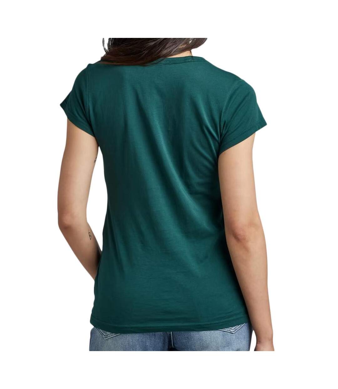 T-shirt Vert Femme G-Star Raw Eyben - XS