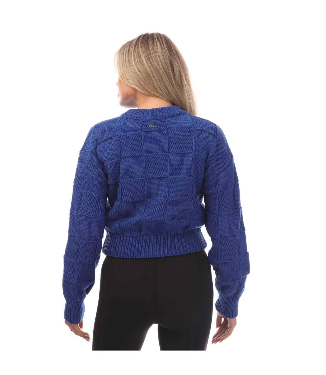 Sweat Fachecka Femme Bleu Boss-2