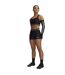 Womens/ladies Heatgear Shorts Black Under Armour-4