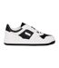 Mens Leather Basketball Cupsole Trainers White Black Tommy Jeans-2