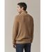 Pull chaud avec col montant zippé pour homme EVERY