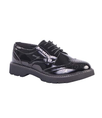 Chaussures brogues femme noir Boulevard