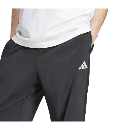 Mens Stanford Joggers Black White Adidas