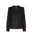 Blouse noir femme pieces makenna-1