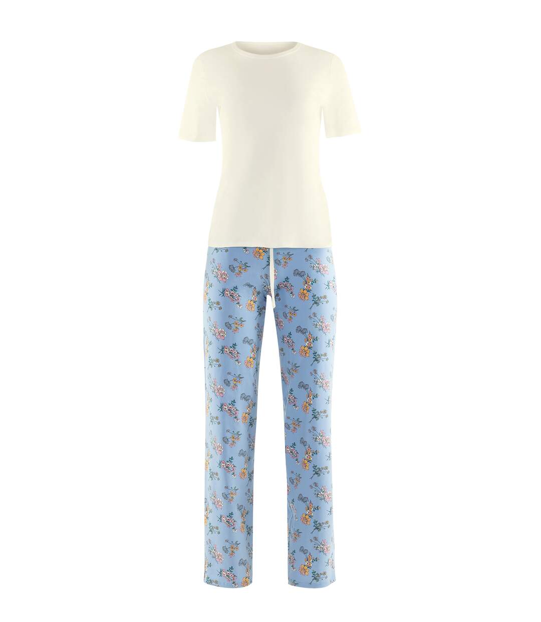 Pyjama tenue d'intérieur pantalon top manches courtes Posh Lisca Cheek-2