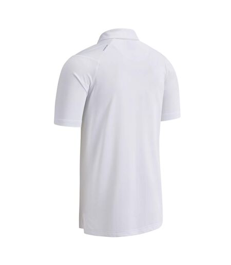 Polo homme blanc Callaway