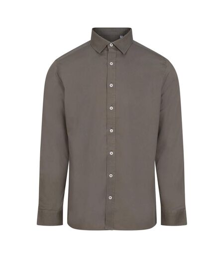 Chemise Manches Longues Homme Kaki Front Row