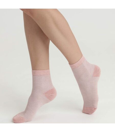 Chaussettes mi-hautes laine/viscose et fils de lurex Mode