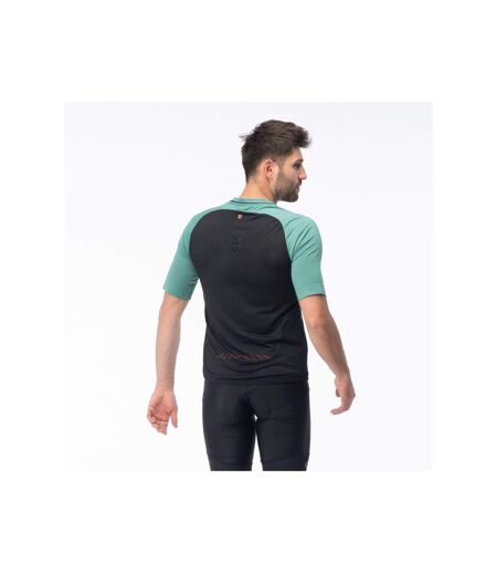 Maillot De Cyclisme Yankee Homme Noir Bleu Sarcelle Radvik