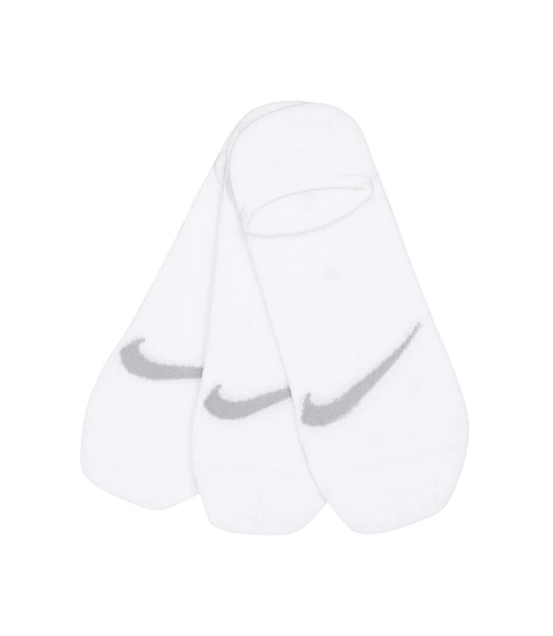 Pack Of 3  Unisex Adult Lightweight Socks  White Nike-4