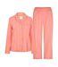 Ensemble De Pyjama Long Motif/style Tortillé Femme Rose Chelsea Peers-2