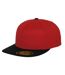 Casquette De Baseball Premium Rouge Noir Flexfit-3