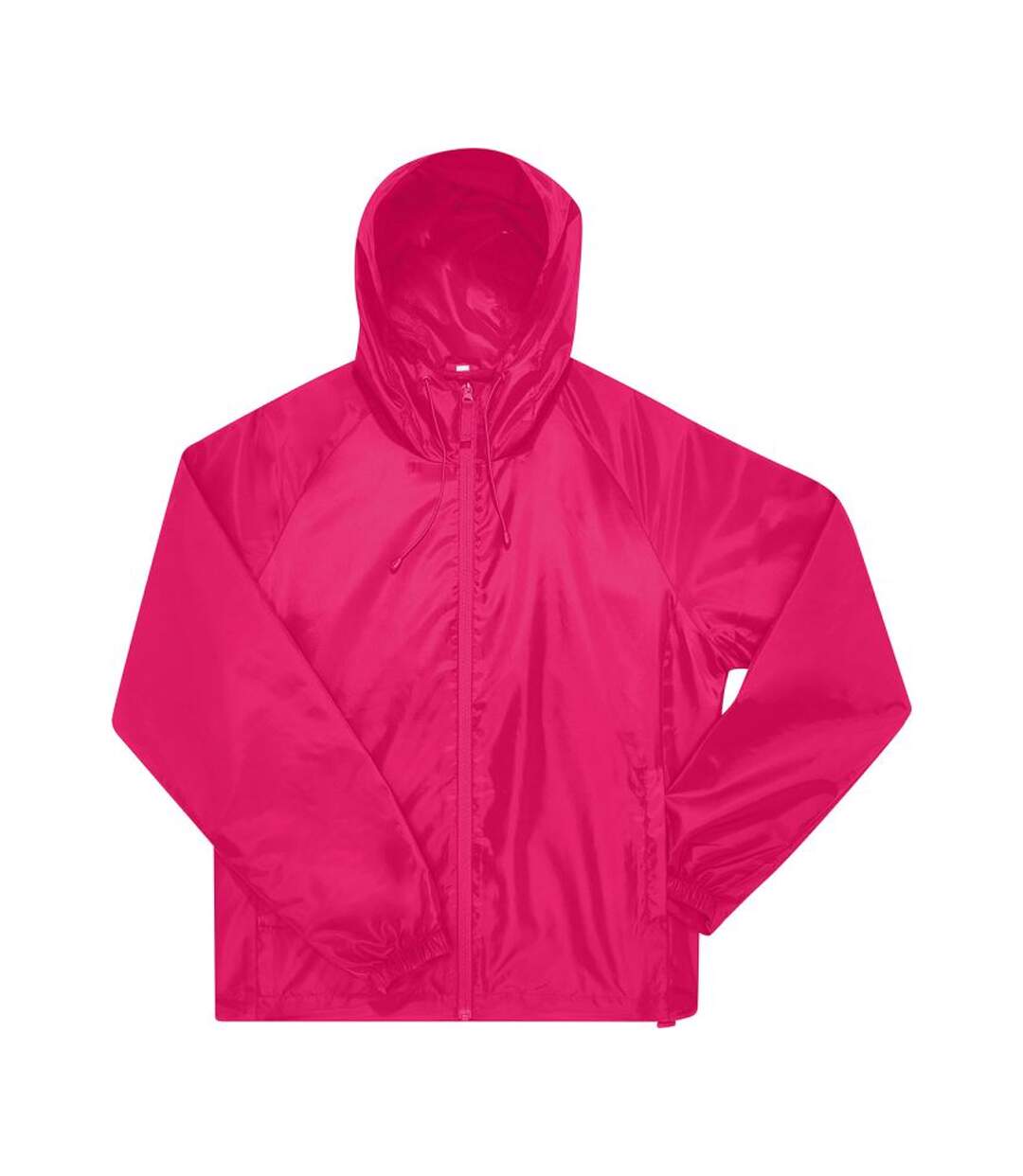 Coupe-vent #reset adulte rose magenta B&C-1