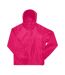 Coupe-vent #reset adulte rose magenta B&C-1