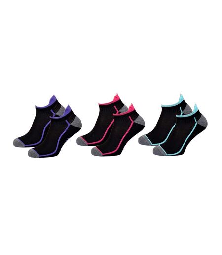 Chaussettes Courtes femme TWINDAY Qualité et Confort-Assortiment modèles photos selon arrivages- - Pack de 6