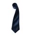 Premier Unisex Adult Colours Satin Tie (Navy) (One Size) - UTPC6853