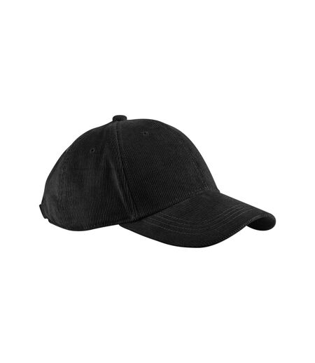 Unisex Adult Baseball Cap Black Beechfield